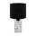 EGLO, 39979, SAPUARA, table lamp, E27, 1X40W, IP20, black, transparent