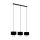 EGLO, 39978, SAPUARA, pendant, E27, 3X40W, IP20, black, transparent