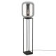 EGLO, 39989, BULCIAGO, floor lamp, E27, 1X40W, IP20, black-transparent