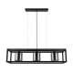 EGLO, 390175, BRISLING, pendant, E27, 3X60W, IP20, black-transparent