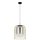 EGLO, 39695, CAMINATA, pendant light, E27, 1X40W, IP20, black-transparent