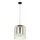 EGLO, 39695, CAMINATA, pendant light, E27, 1X40W, IP20, black-transparent