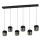EGLO, 39921, SINSIGA, pendant, E27, 6X40W, IP20, black, gold, black-transparent