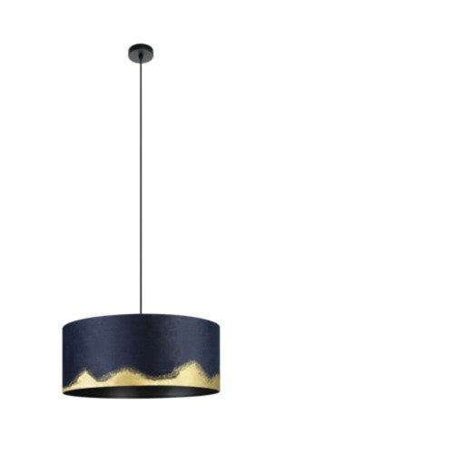 EGLO, 39974, CASUARITA, pendant, E27, 1X40W, IP20, blue, golden color