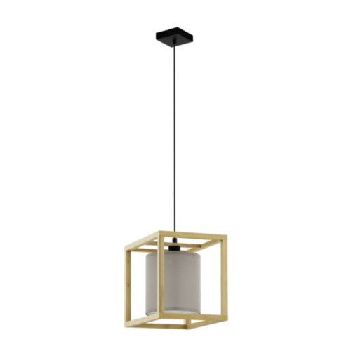EGLO, 390107, GRANADOS, pendant, E27, 1X25W, IP20, cappuccino, white