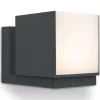 CUBA OUTDOOR  LED  WALL  1 LIGHT DARK GREY