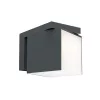 CUBA OUTDOOR  LED  WALL  1 LIGHT DARK GREY