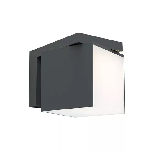 CUBA OUTDOOR  LED  WALL  1 LIGHT DARK GREY