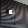 CUBA OUTDOOR  LED  WALL  1 LIGHT DARK GREY