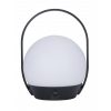 Cardi-Bluetooth connected portable lamp-whites & colors(2700-6500K+RGB)-Black