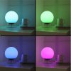 GLOBE-Bluetooth connected portable lamp-whites & colors(2700-6500K+RGB)-Black