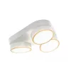 STANOS-Bluetooth connected ceiling spot lamp 220mm-3 heads-CCT Whites (2700-6500K)-White