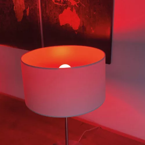 A60 E27-Bluetooth connected bulb-pack of 2 with remote control-whites & colors(2700-6500K+RGB)- White