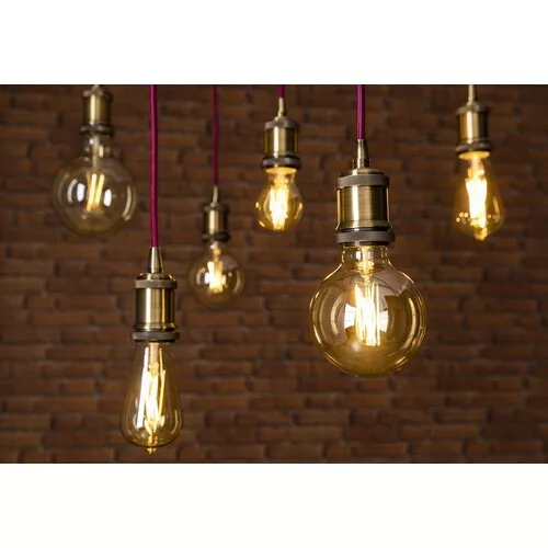 G125 E27-Bluetooth connected filament bulb-CCT Whites(2200-5500K)-amber glass