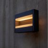 CONROY OUTDOOR LED WALL 2 LIGHT DARK GREY