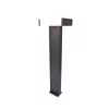 CONROY OUTDOOR LED BOLLARD 2 LIGHT DARK GREY