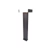 CONROY OUTDOOR LED BOLLARD 2 LIGHT DARK GREY