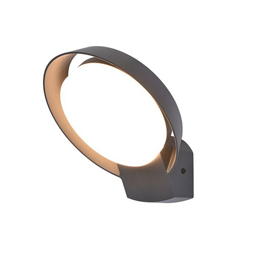 POLO OUTDOOR LED WALL 1 LIGHT DARK GREY