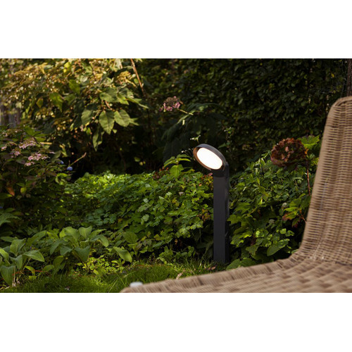 POLO OUTDOOR LED BOLLARD 1 LIGHT DARK GREY