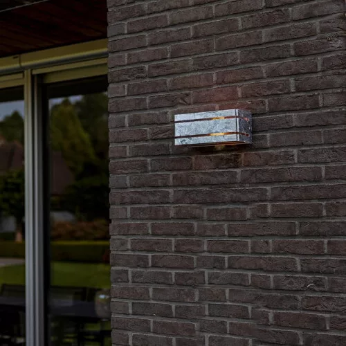 RAN OUTDOOR WALL 2 LIGHT GU10 GALVANIZED