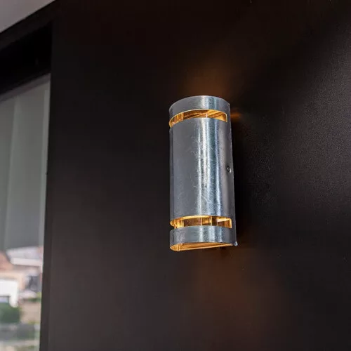 VIDAR OUTDOOR WALL 1 LIGHT E27 GALVANIZED