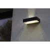 FADI SOLAR LED WALL 1 LIGHT PIR BLACK LUTEC CONNECT