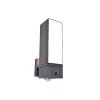CUBA OUTDOOR LED WALL CAMERA PIR 1 LIGHT DARK GREY LUTEC CONNECT
