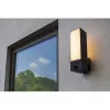 CUBA OUTDOOR LED WALL CAMERA PIR 1 LIGHT DARK GREY LUTEC CONNECT