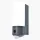 POLLUX OUTDOOR LED WALL CAMERA 1 LIGHT PIR DARK GREY LUTEC CONNECT