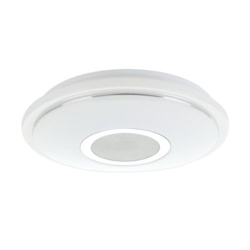 EGLO, 75556, LANCIANO-S, ceiling light, 3000 K, LED, 14.2W, IP20, white, chrome