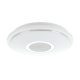 EGLO, 75556, LANCIANO-S, ceiling light, 3000 K, LED, 14.2W, IP20, white, chrome
