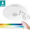 EGLO, 33703, MILAZZO, ceiling lamp, 3000 K 6500 K, LED, 19W, IP44, white