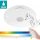 EGLO, 33703, MILAZZO, ceiling lamp, 3000 K 6500 K, LED, 19W, IP44, white