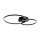EGLO, 75554, PALMAVES 2, ceiling lamp, 3000 K, LED, 1X12W, IP20, white