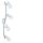 EGLO, 75304, DAKAR 6, spot lamp, E14, 4X4W, IP20, lacquered white