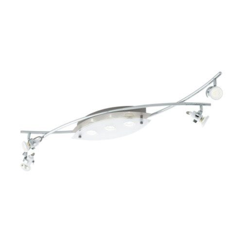 EGLO, 75298, TUKON 3, spot lamp, GU10, 7X3W, IP20, white, transparent
