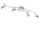 EGLO, 13612, VALLIDA, ceiling lamp, GU10, 5X2.8W, IP20, white, transparent