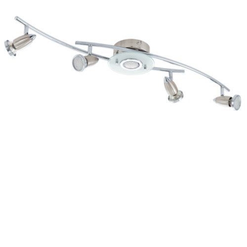 EGLO, 13612, VALLIDA, ceiling lamp, GU10, 5X2.8W, IP20, white, transparent