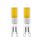EGLO, 110152, LEDG9, light source, 3000 K, G9, 2X2W, transparent
