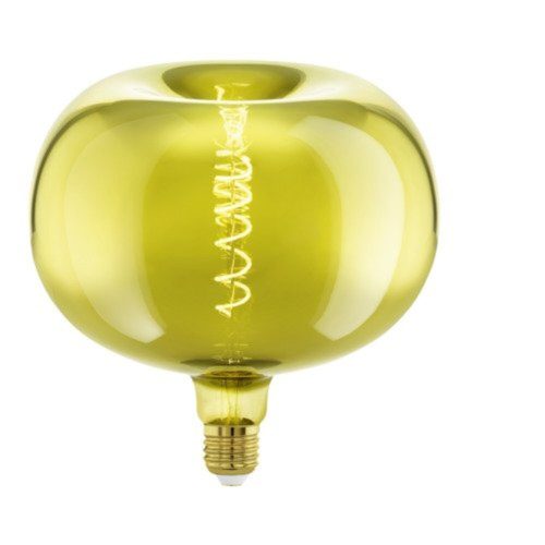 EGLO, 110099, LED bulb, 1900 K, E27, 1X4W, Dimmable, gold color