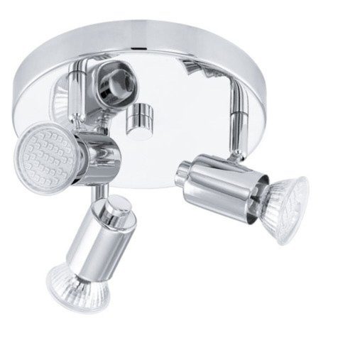 EGLO , 13571 , ROSARO 1 , spot lamp , 3000 K , GU10 , 3X3W , IP20
