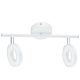 EGLO, 75202, ODERZO, spot lamp, 3000 K, LED, 2X3.8W, IP20, white