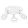 EGLO, 75203, ODERZO, spot lamp, 3000 K, LED, 3X3.8W, IP20, white