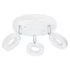 EGLO, 75203, ODERZO, spot lamp, 3000 K, LED, 3X3.8W, IP20, white