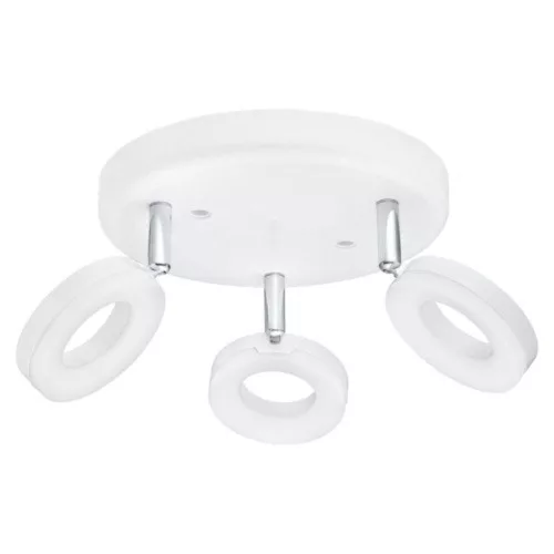 EGLO, 75203, ODERZO, spot lamp, 3000 K, LED, 3X3.8W, IP20, white