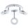 EGLO, 75241, ODERZO 1, spot lamp, 3000 K, LED, 3X3.8W, IP20, white