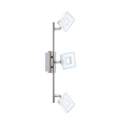 EGLO, 75323, ALAMEDA, spot lamp, 3000 K, LED, 3X4.5W, IP20, transparent, satin.