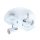 EGLO, 75367, PAWEDO-SD, ceiling lamp, GU10, 4X5W, IP20, white, transparent