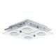 EGLO, 75378, CABO-C, ceiling lamp, GU10, 4X4W, IP20, white, transparent