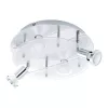 EGLO, 75381, CABO-C, ceiling lamp, GU10, 4X4W, IP20, white, transparent